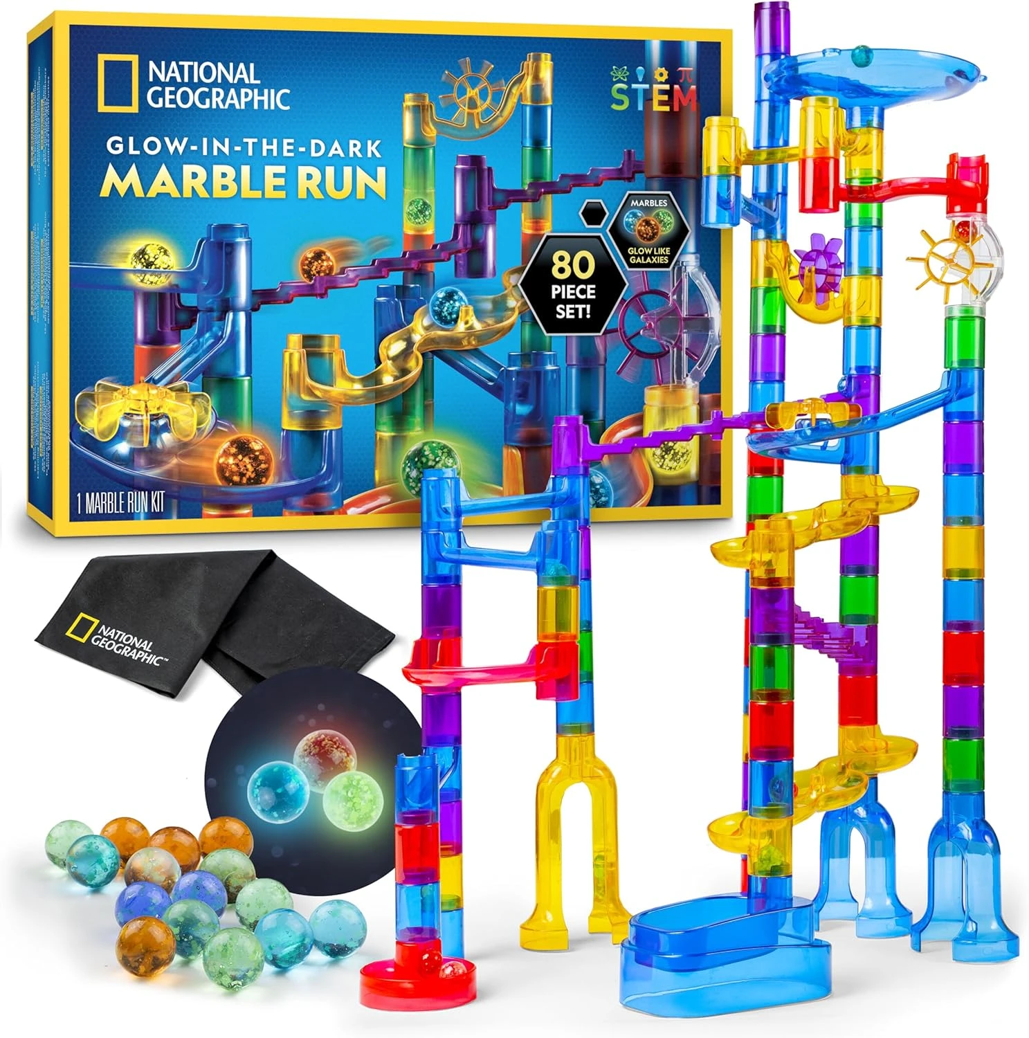 Glowing Marble Run &ndash; Construction Set