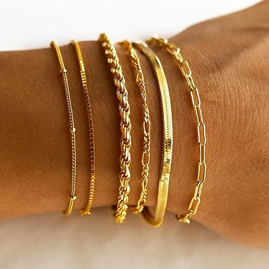 Gold Bracelets For Women Waterproof