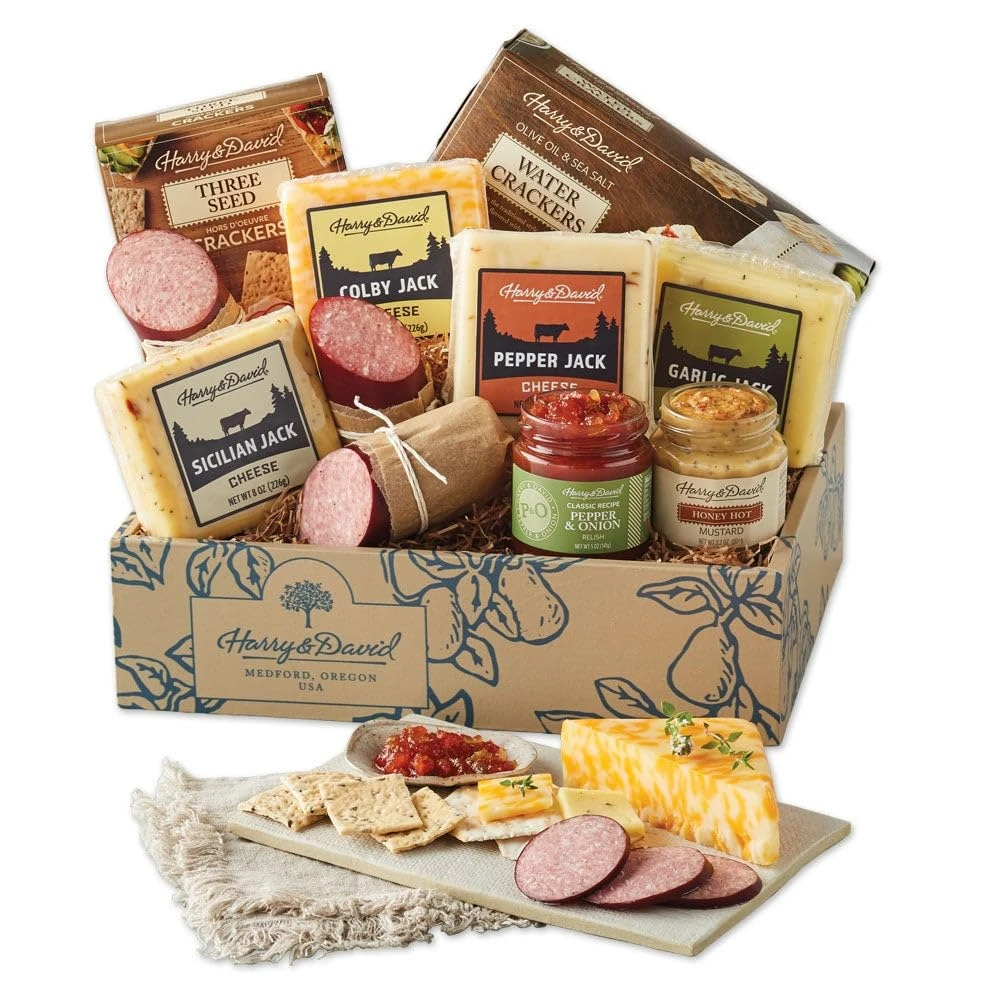 Grand Meat And Cheese Gift Box