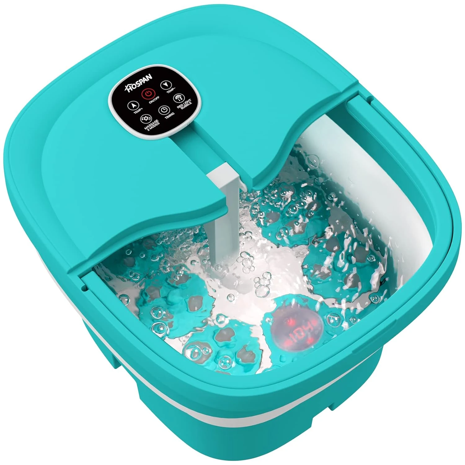 HOSPAN Collapsible Foot Spa Electric Rotary Massage