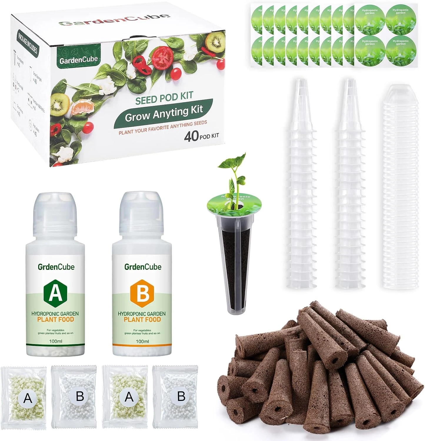 Hydroponic Pods Kit