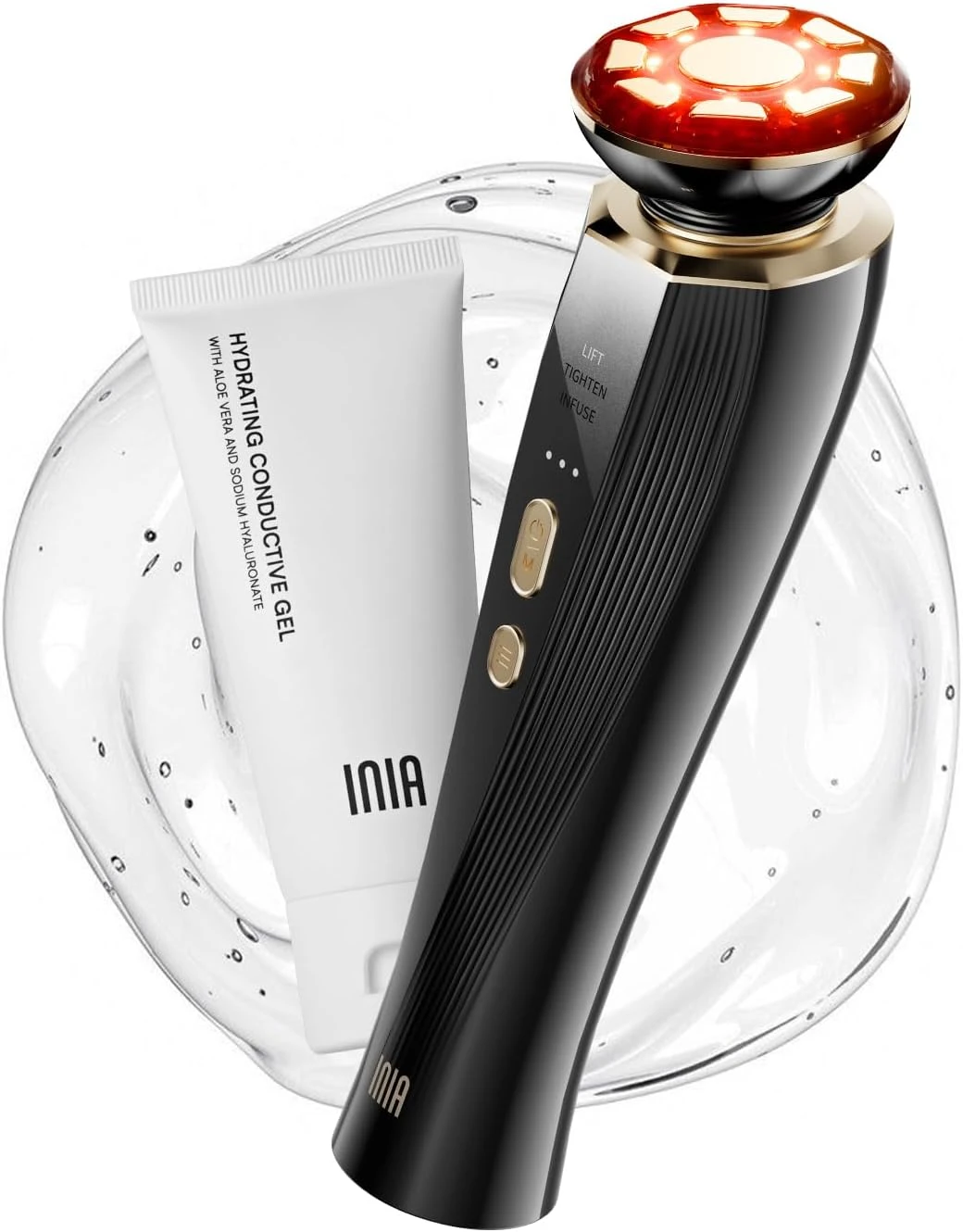 INIA  In  Red Light Therapy For Face And Neck