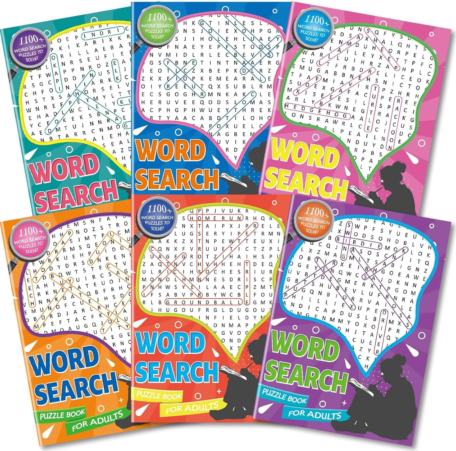 Kalysky Pack Large Print Word Search Puzzle Books