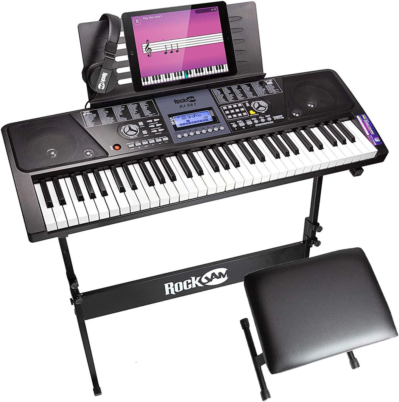 Keyboard Piano Kit With Stand