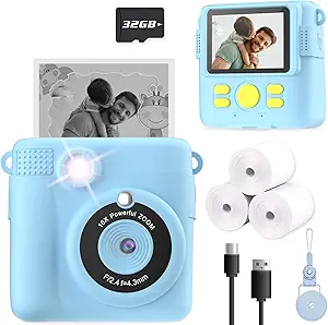Kids Camera Instant Print
