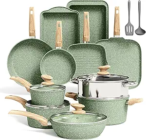 Kitchen Academy  Pieces Induction Cookware Set
