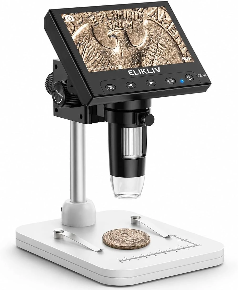 LCD Digital Coin Microscope