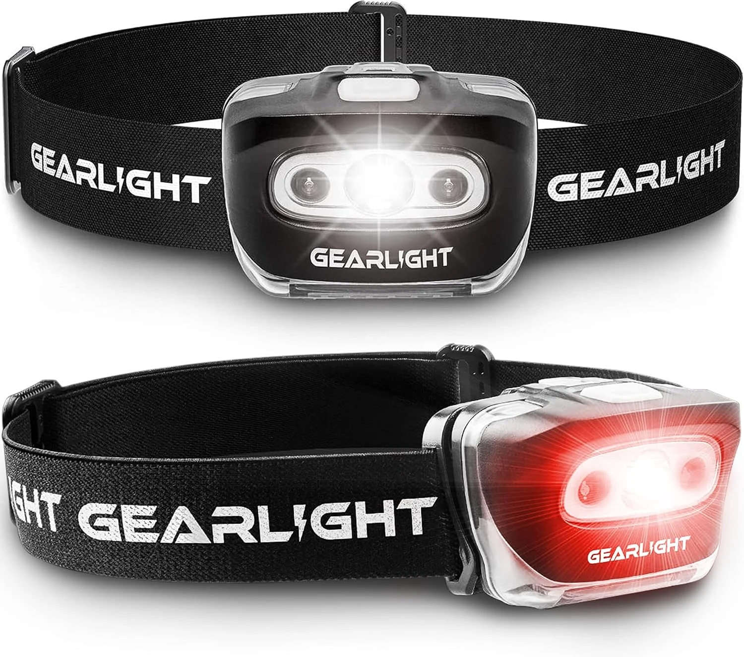 LED Headlamp  Pack Battery Powered