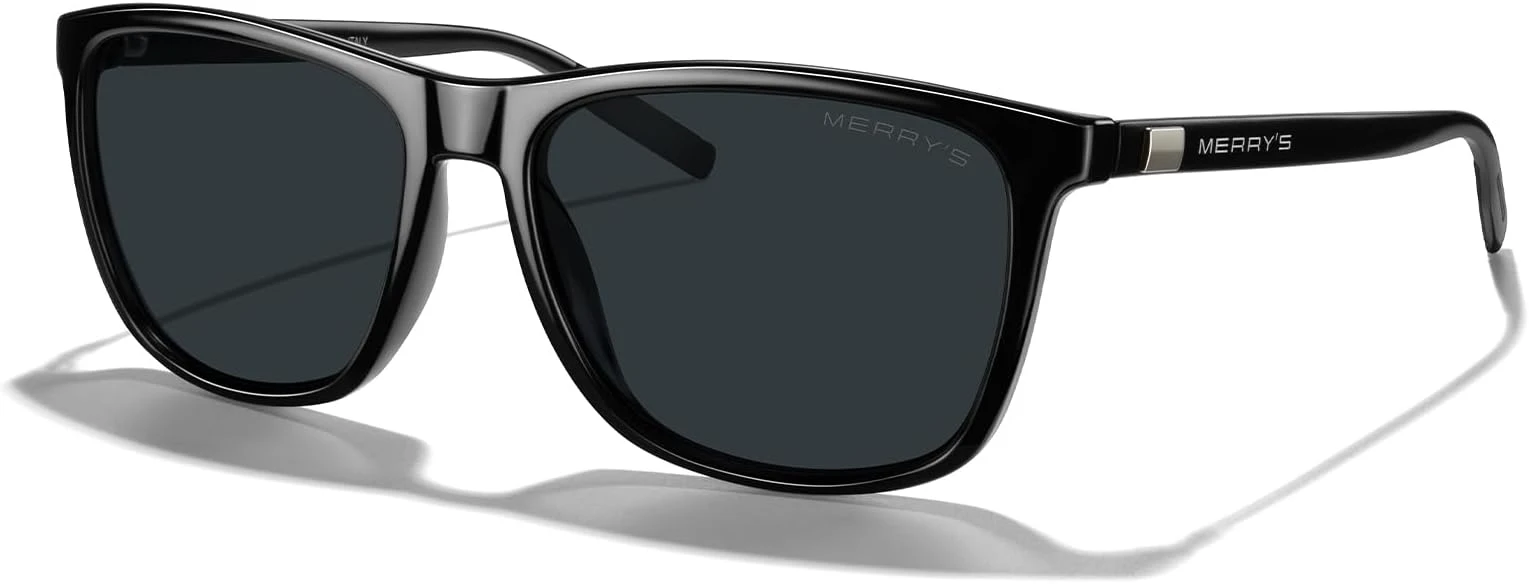 MERRYS Unisex Polarized Aluminum Sunglasses