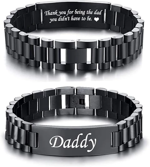 Masculine Watch Band Stainless Steel
