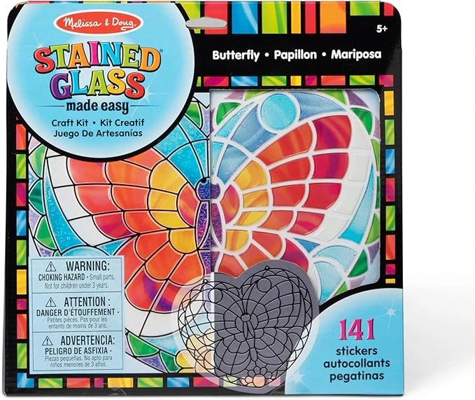 Melissa Doug Stained Glass Made Easy Activity Kit