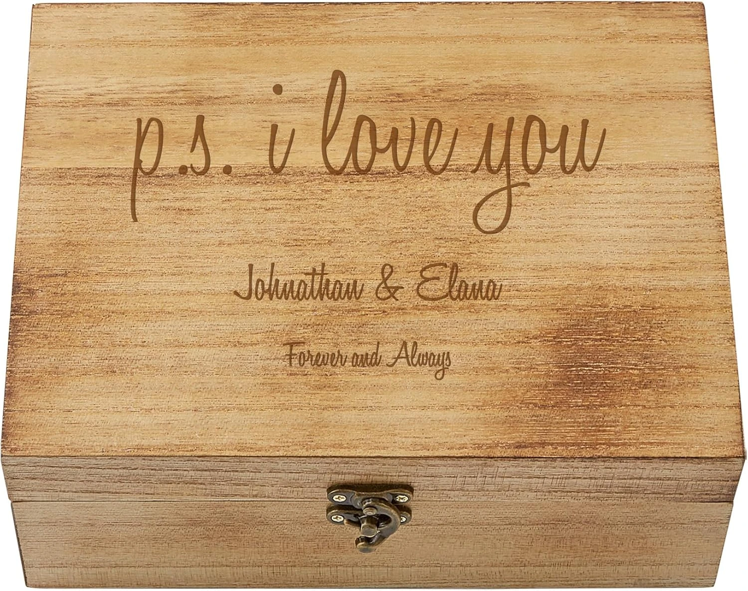 Memories Personalized Wooden Keepsake Box
