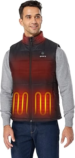 Mens Lightweight Heated Vest