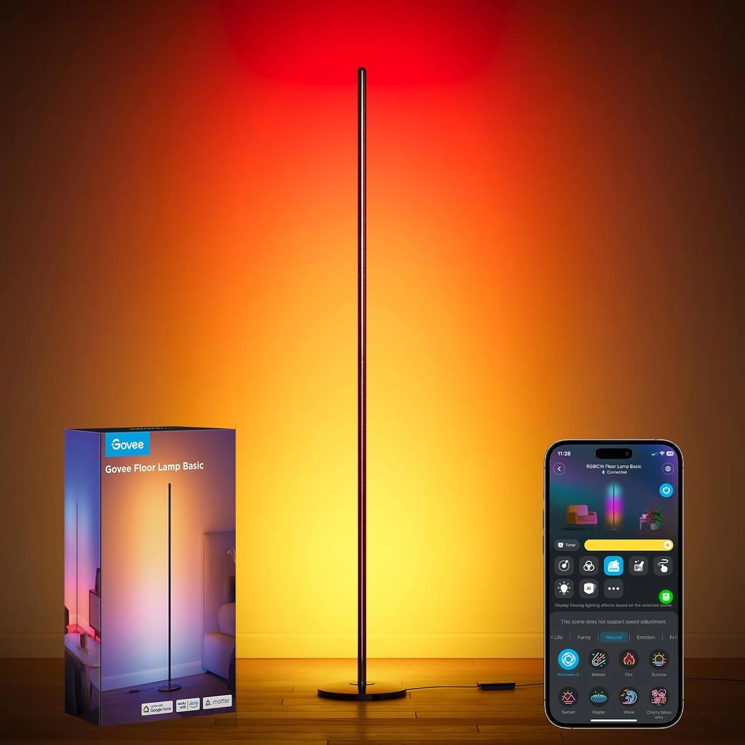 Modern Floor Lamp With Music