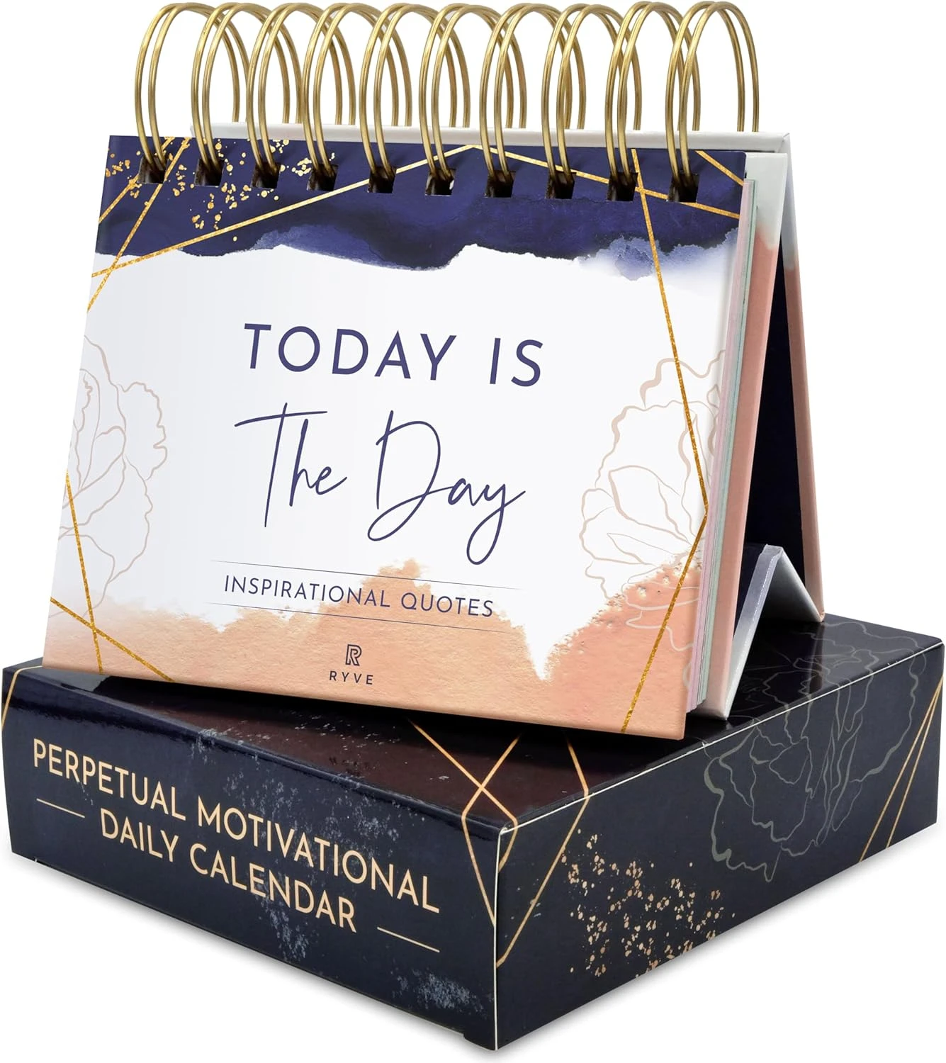 Motivational Daily Flip Calendar With  Inspirational Quotes
