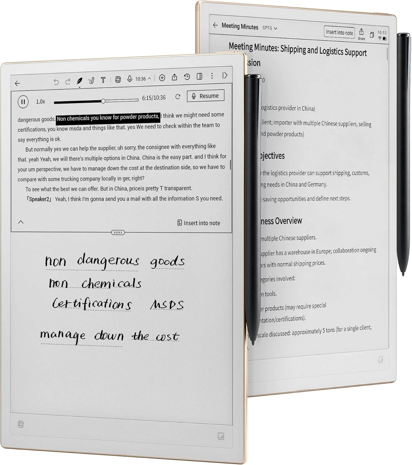 Note Taking Tablet For Meeting
