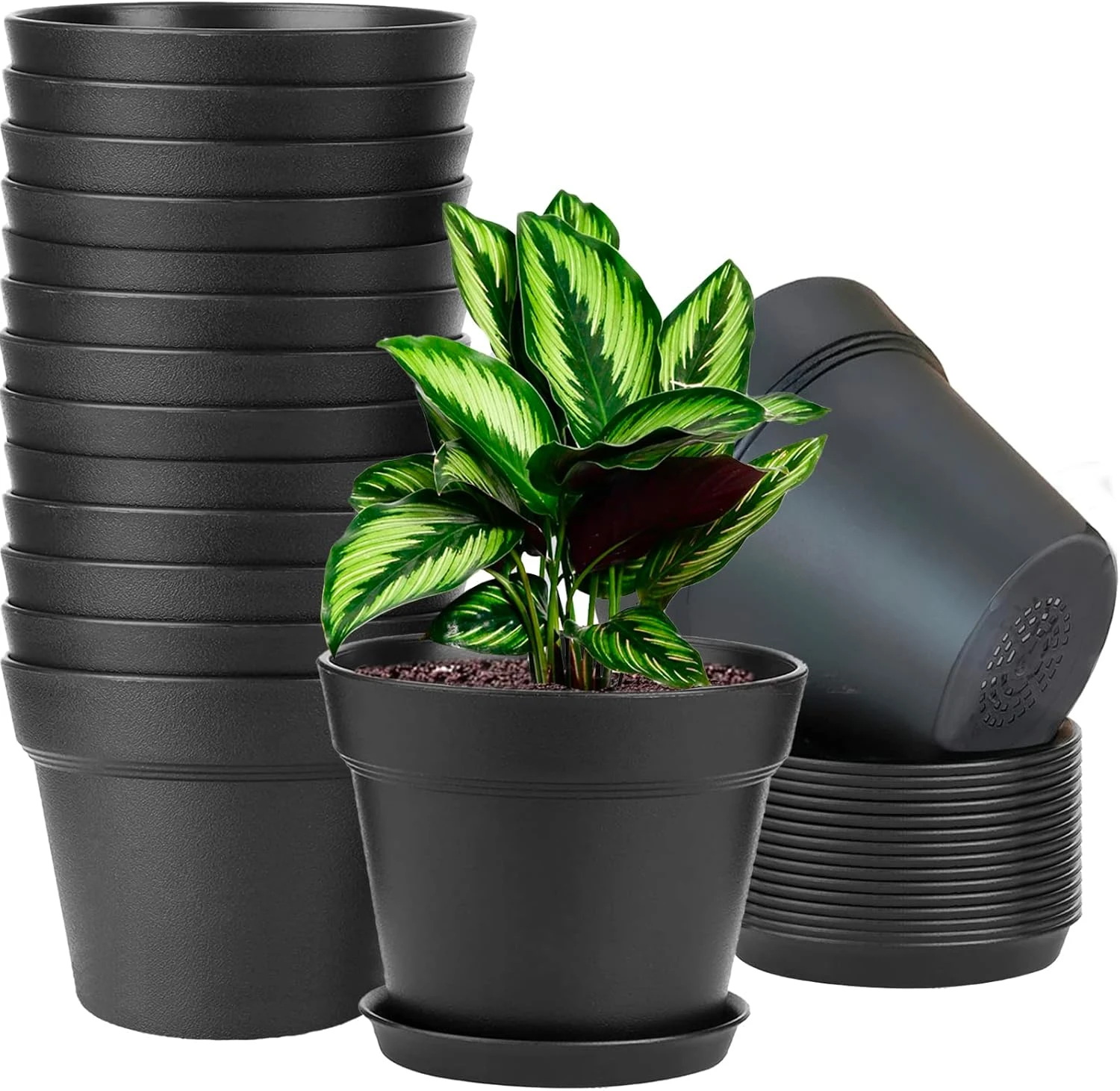 Plastic Planters For Indoor Flower Pots