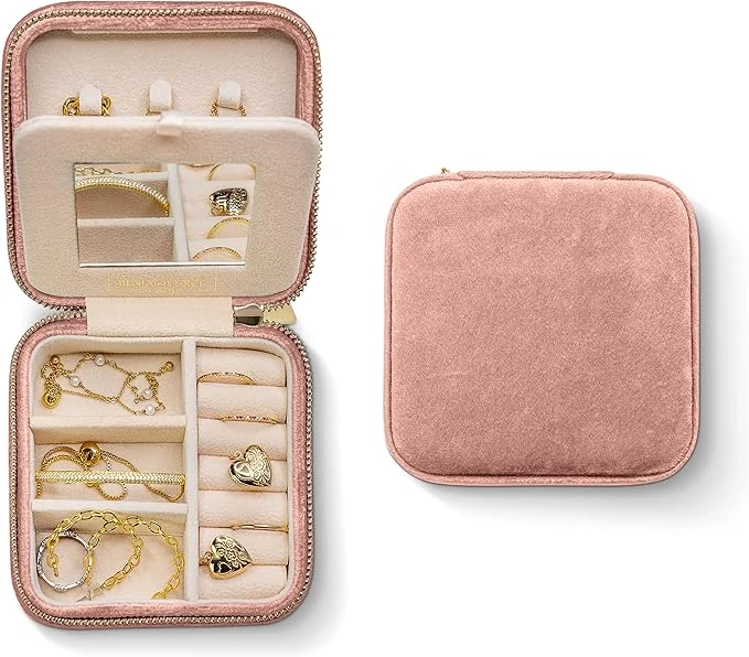 Plush Velvet Jewelry Box