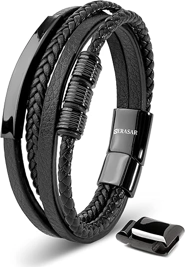 Premium Leather Bracelet Men