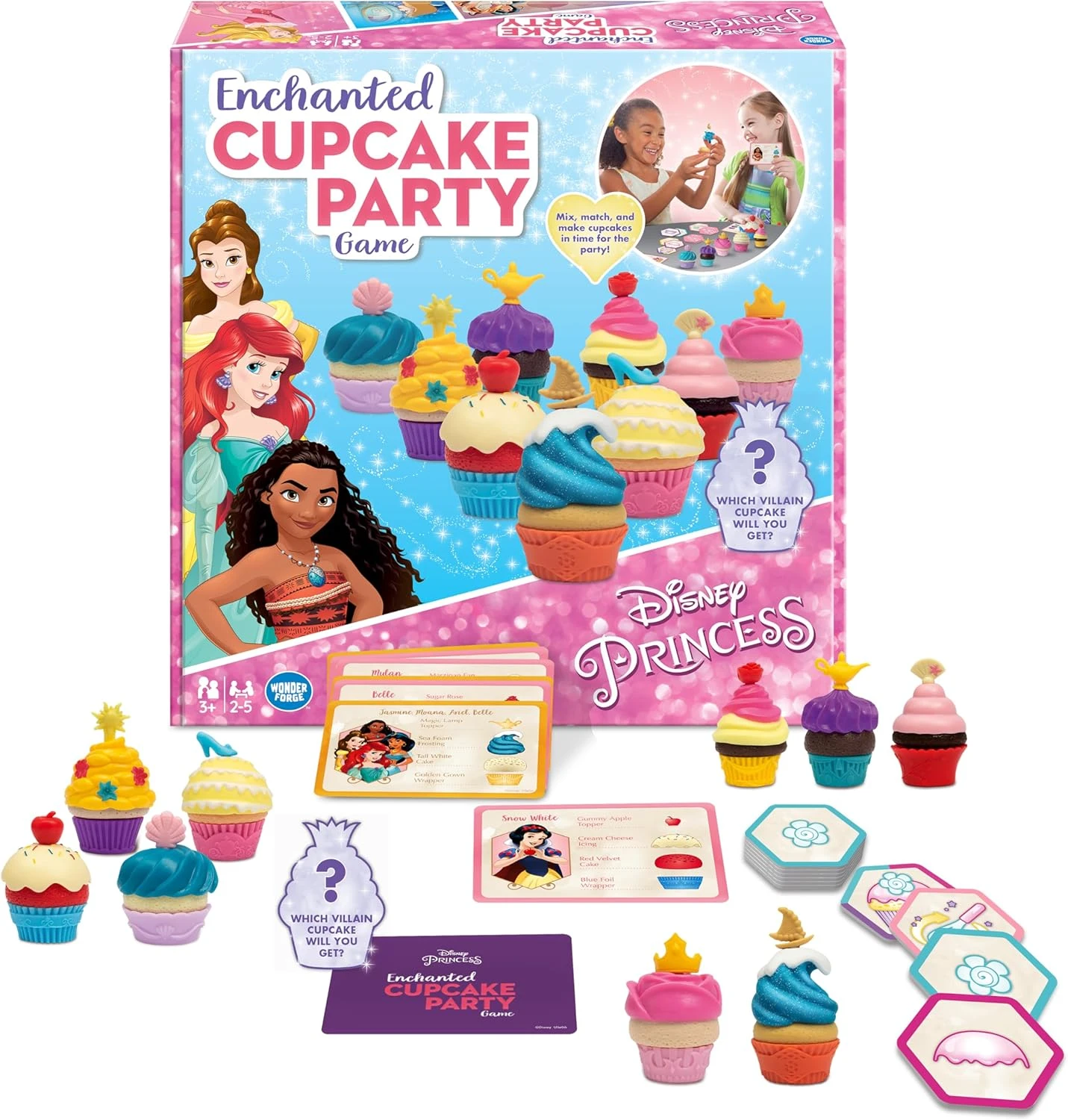Princess Enchanted Cupcake Party Game