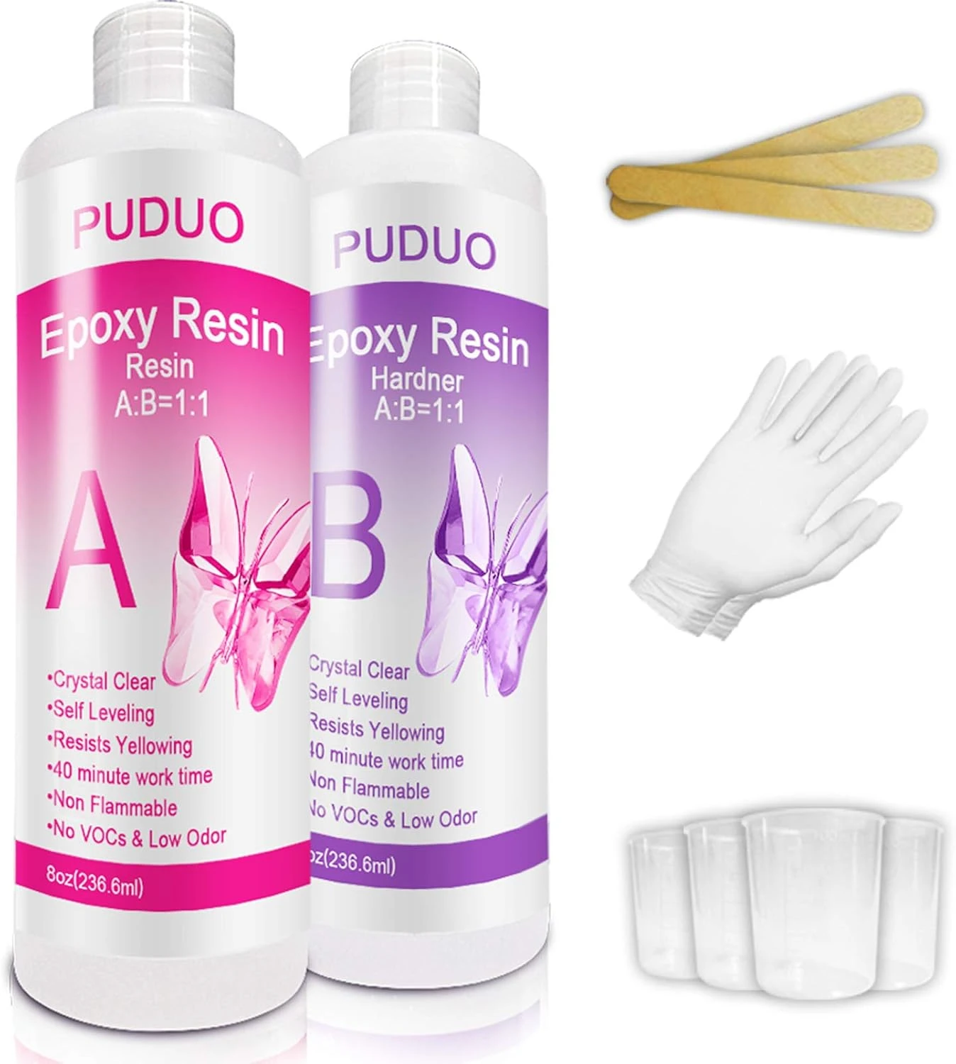 Resin Crystal Clear Kit For Art