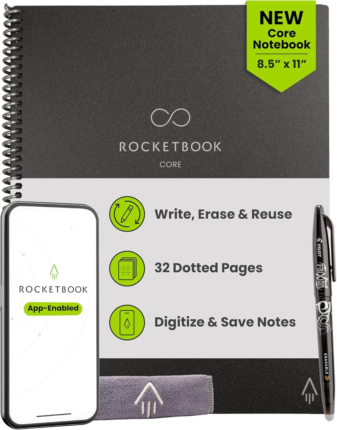 Rocketbook Reusable Smart Notebook