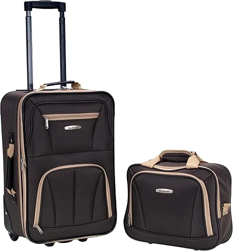 Rockland Fashion Softside Upright Luggage