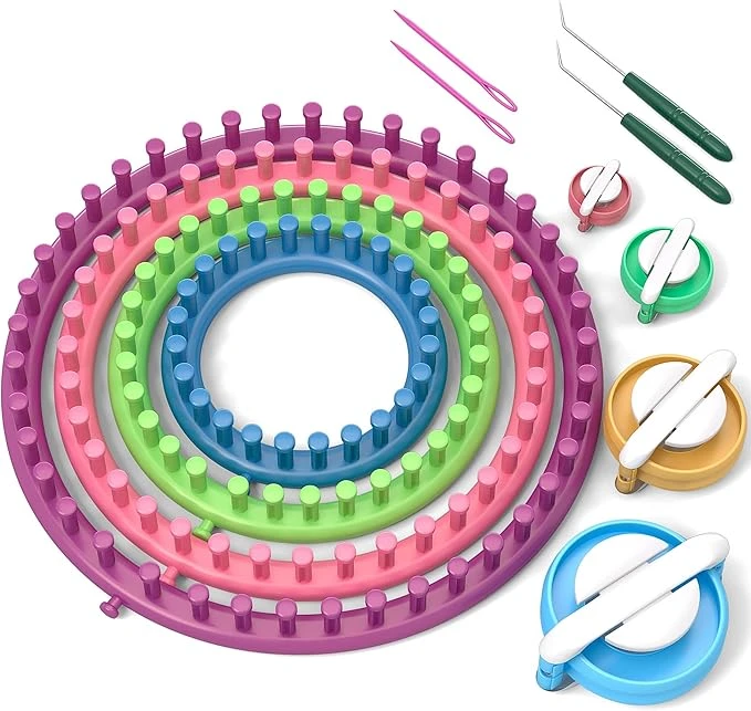 Round Knitting Looms Set