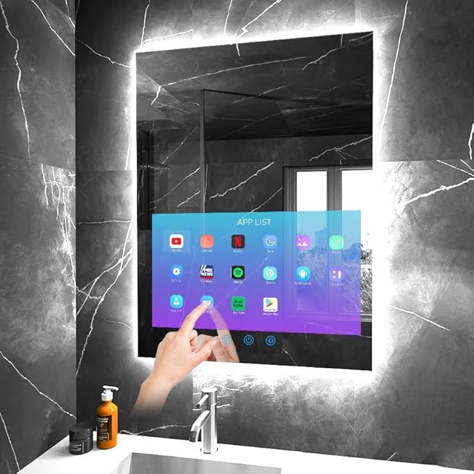 Smart Waterproof Anti Fog Vanity Mirror