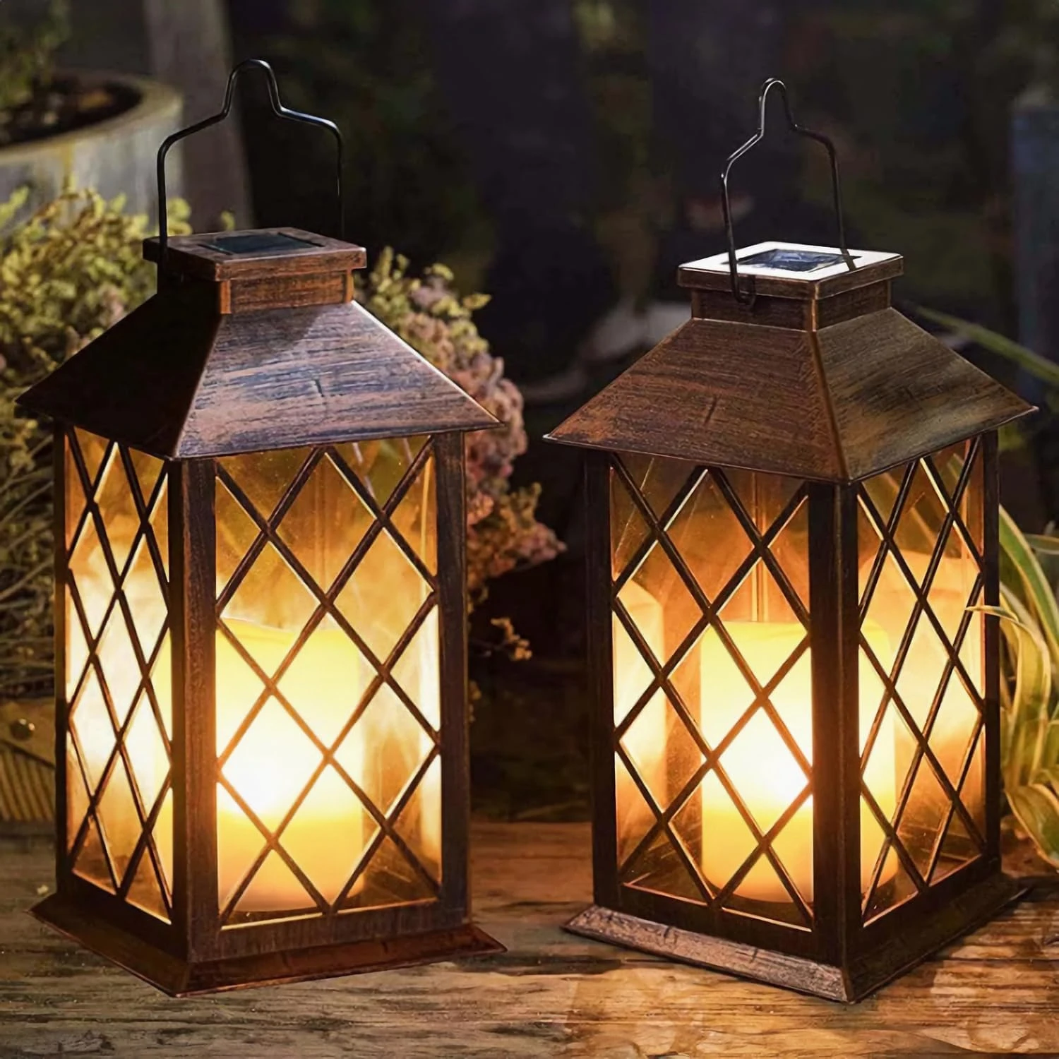 Solar Lantern Outdoor Garden