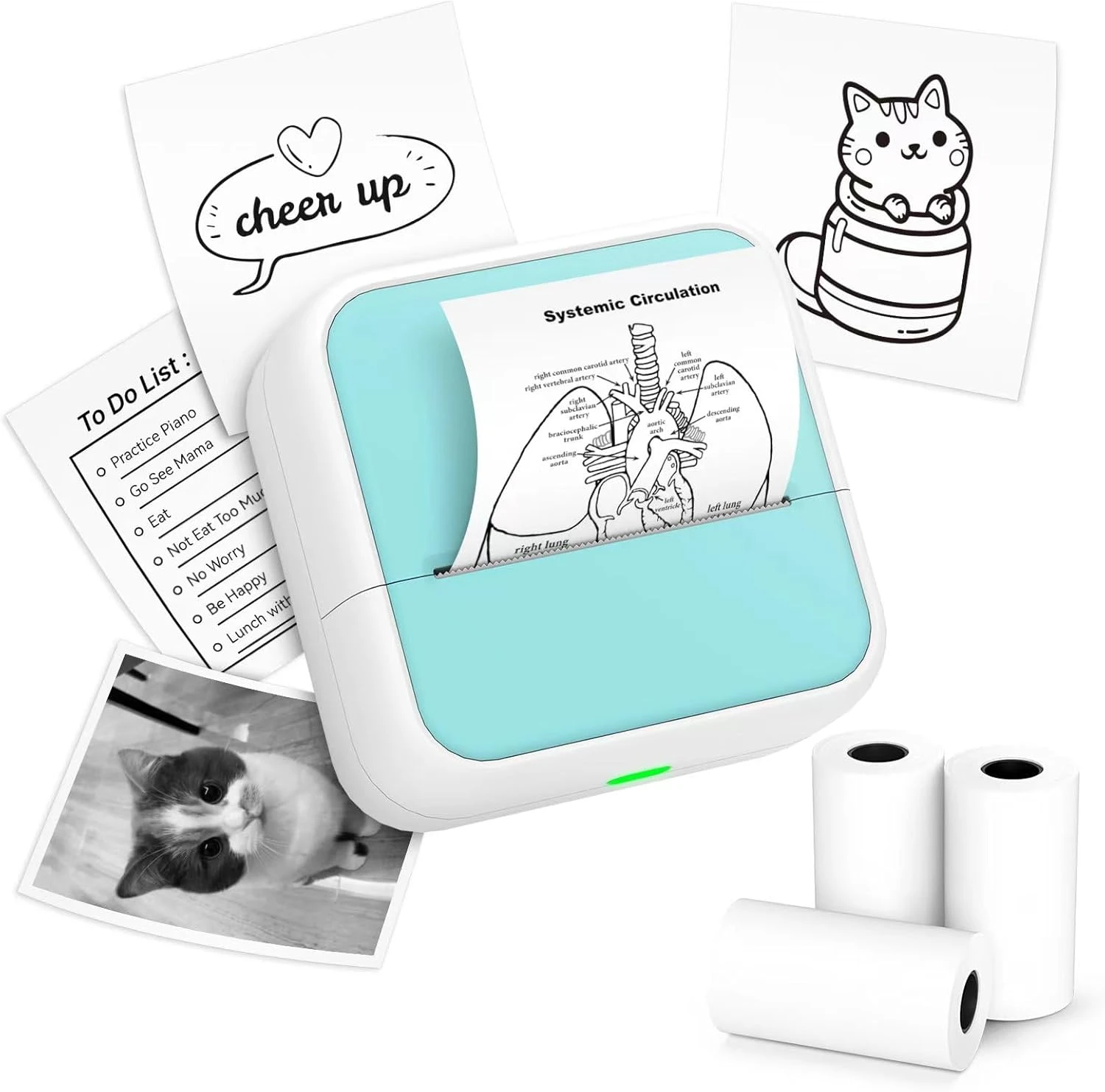 Sticker Printer Printpods Mini Printer
