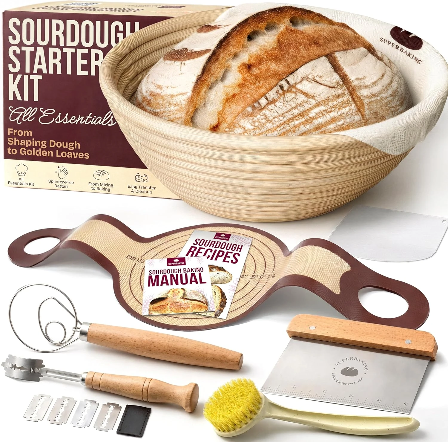 Superbaking Sourdough Starter Kit