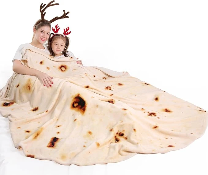 Tortilla Taco Blanket