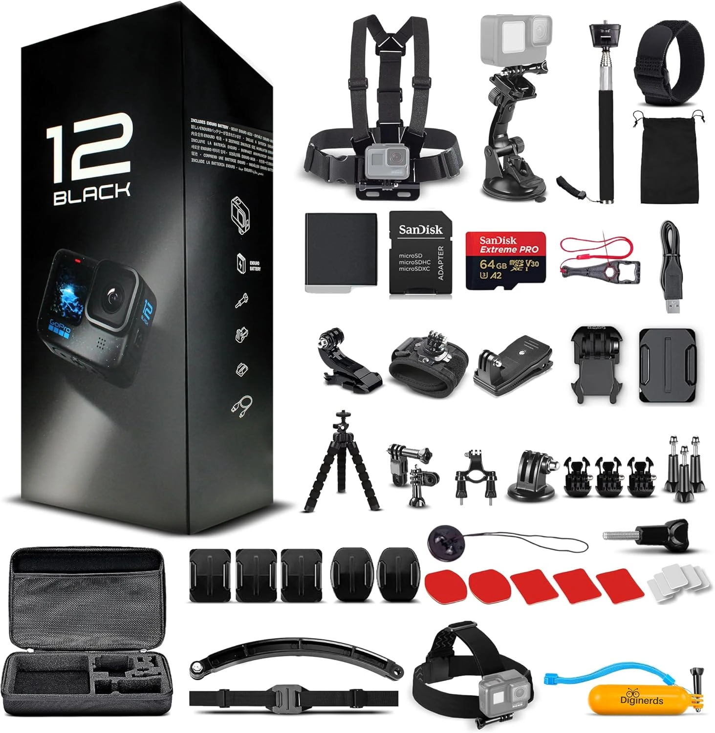 Waterproof Action Camera With .K HDR Video