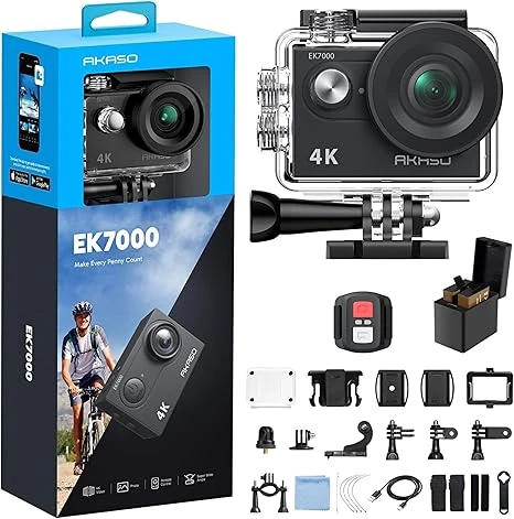 WiFi Action Camera With EIS Ultra HD
