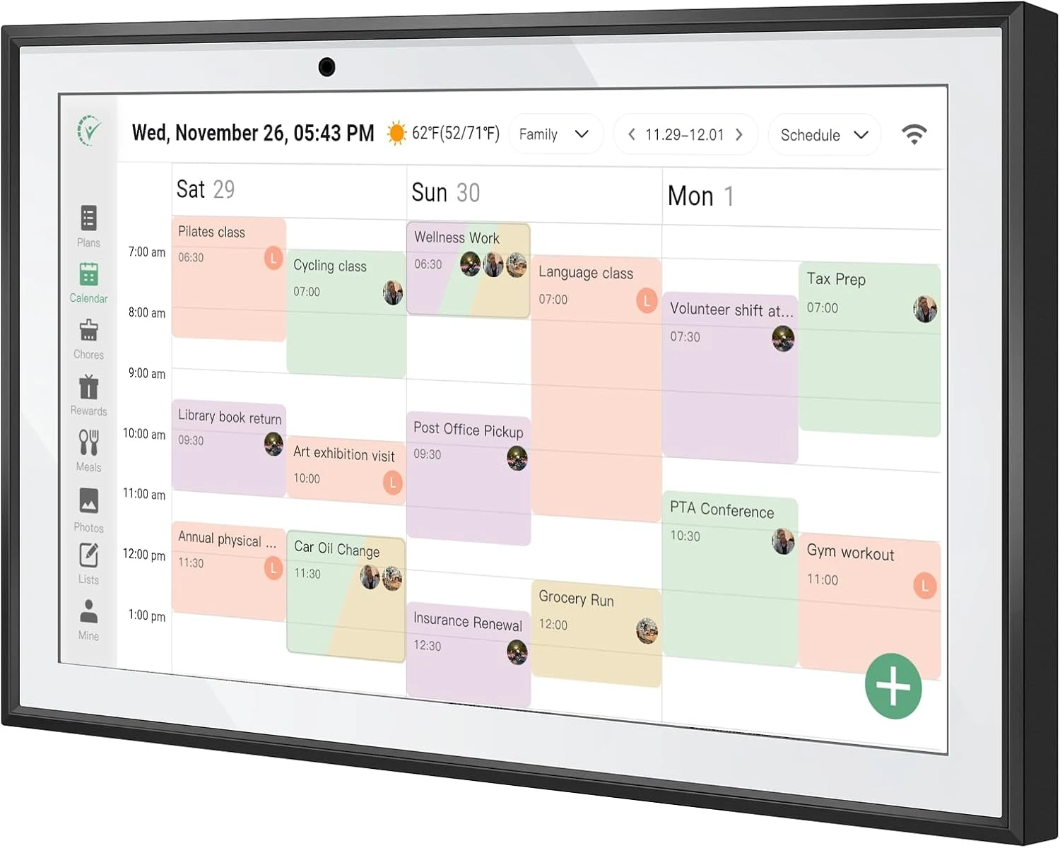 WiFi Digital Calendar Smart Family Planner