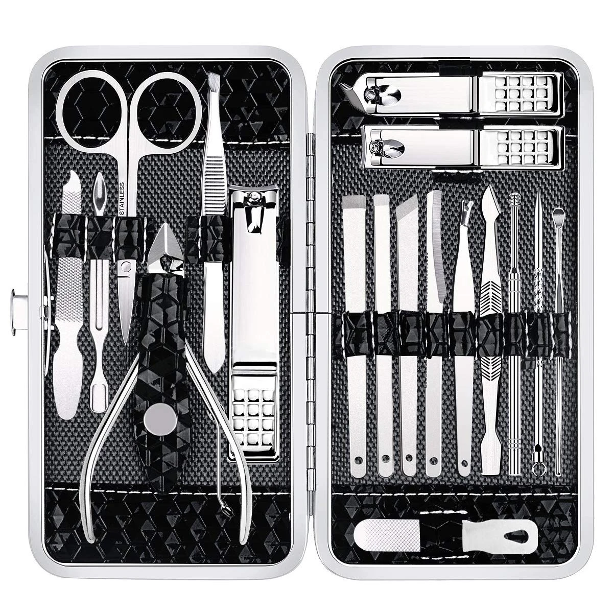 Yougai Nail Clippers Set  Pcs Professional Manicure Pedicure Kit For Men Women